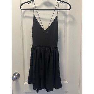 Forever 21 Cross Back Skater Dress